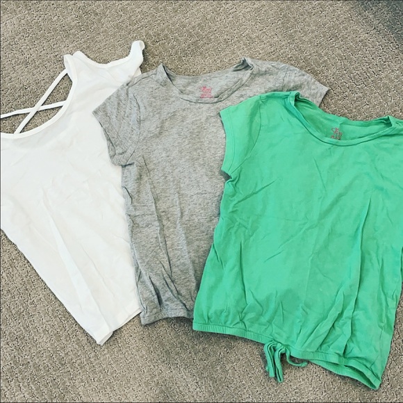 Top and Romper Bundle - 4 Pieces Included